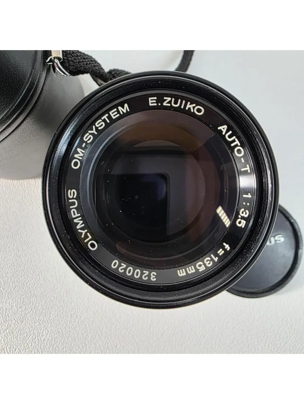 Vintage OLYMPUS 135mm OM-System E.Zuiko Auto-T 1:3.5 Telephoto